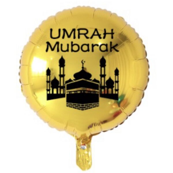 Umrah Mubarak Decoration, Umrah Mubarak Balloons For Home, Graduation